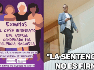 Todos contra el agresor Francisco Javier Gallego Gamucio, que públicamente agredió a su expareja en el Festival de las Naciones de 2019»
